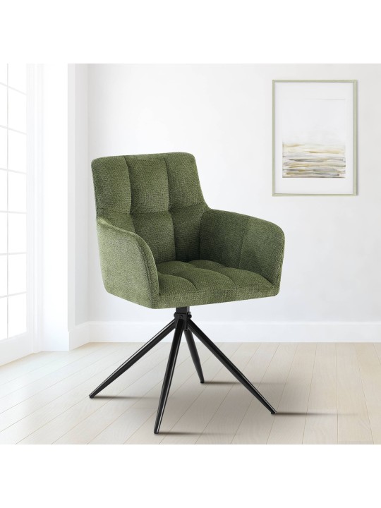 2 db Jonah szövet étkezőszékből álló készlet, zöld