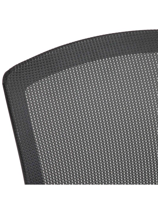 2 db Volga látogatói szék készlet, fekete