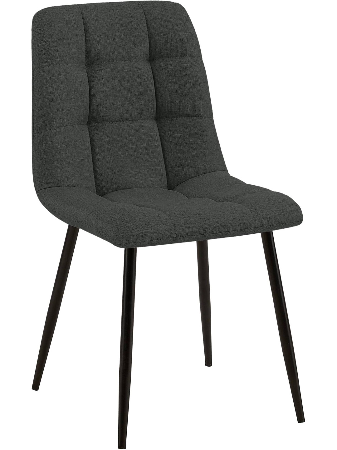 Étkezőszék Tilde szövet, sötétszürke
