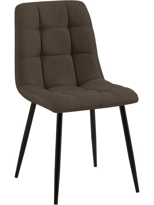 Étkezőszék Tilde szövet, barna