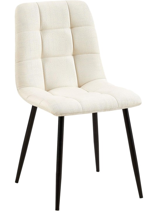 Étkezőszék Tilde szövet, krém