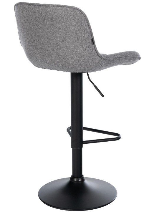 2 db-os bárszék készlet Kasson anyagból, sötétszürke