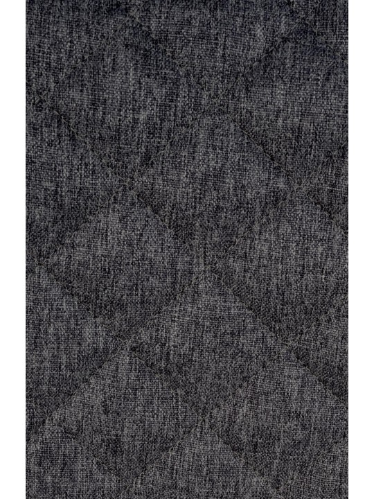 2 db-os bárszék készlet Kasson anyagból, fekete