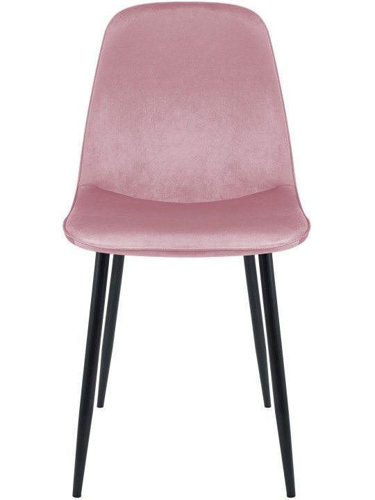 Maryam bársony étkezőszék, rózsaszín