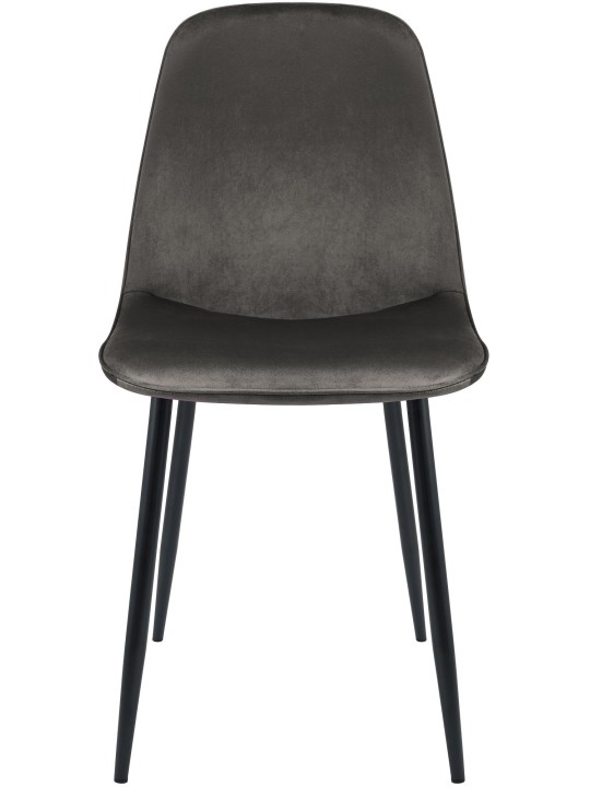 Maryam bársony étkezőszék, antracit Maryam bársony étkezőszék, antracit