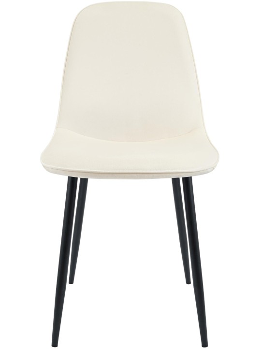 Maryam bársony étkezőszék, krém