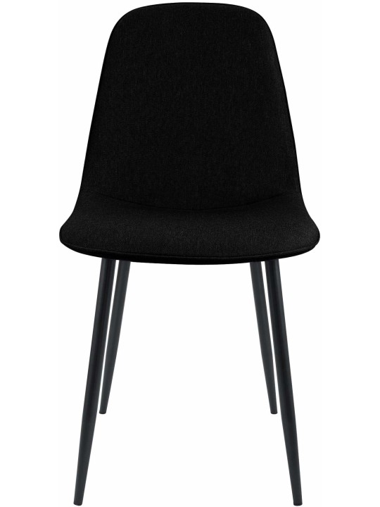 Maryam szövet étkezőszék, fekete