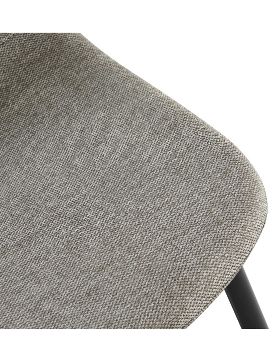 Napier szövet étkezőszék, világosszürke