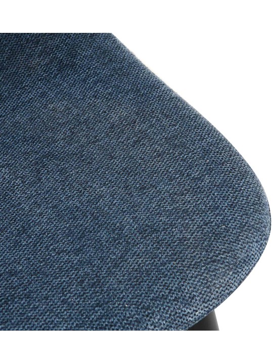 Napier szövet étkezőszék, sötétkék