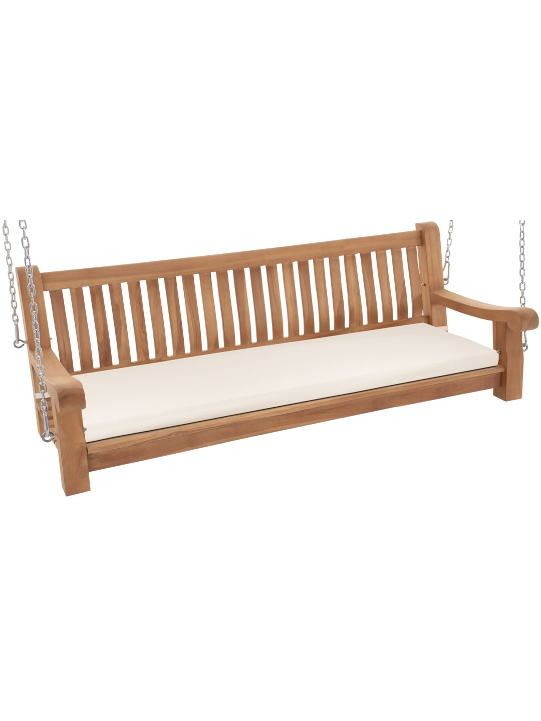 Joyce hintapad ülőpárnával 180 cm + teak, krém