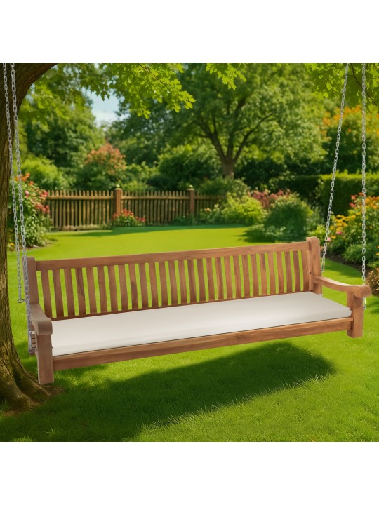 Joyce hintapad ülőpárnával 220 cm + teak, krém