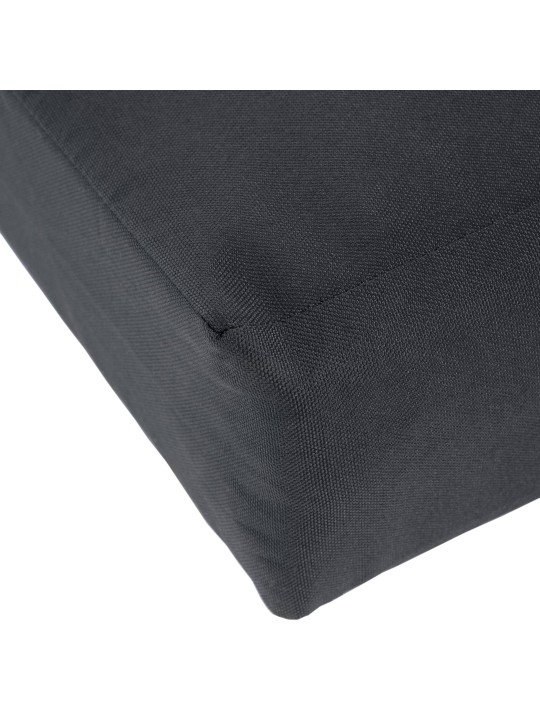 Joyce hintapad ülőpárnával 220 cm + teak, sötétszürke