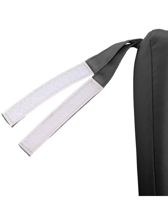 Teak pad Jackson ülőpárnával 240 cm + teak, sötétszürke