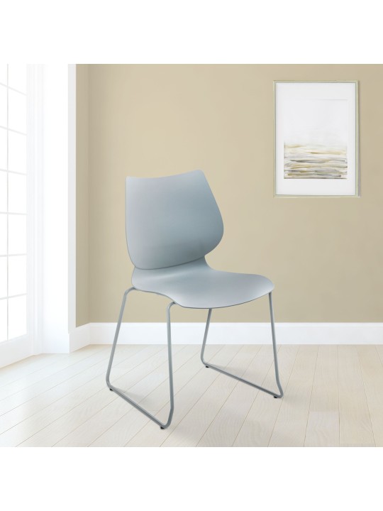 2 db Houma szék készlet, szürke