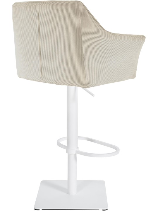 Bárszék Damaso W Cord, krém