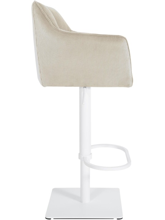 Bárszék Damaso W Cord, krém