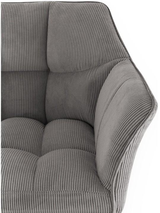 Bárszék Damaso W Cord, taupe