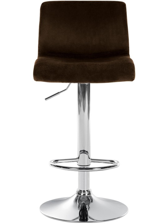 Bárszék Hoover bársony C, barna