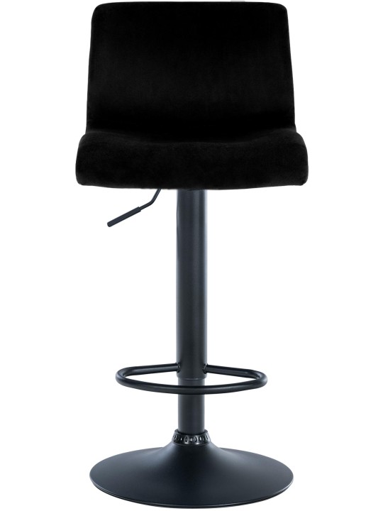 Bárszék Hoover bársony B, fekete