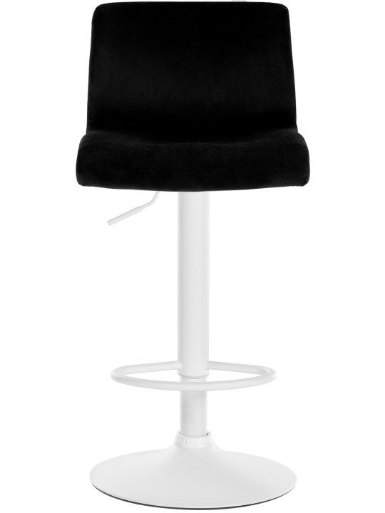 Bárszék Hoover velvet W, fekete