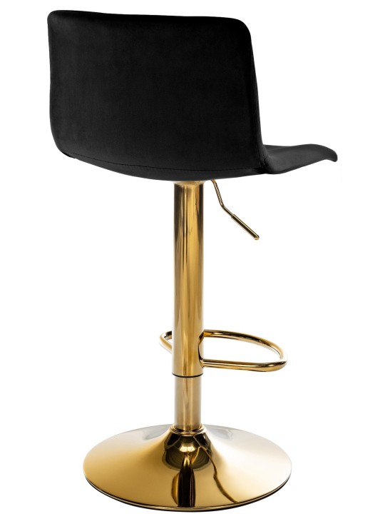 Bárszék Hoover bársony G, fekete