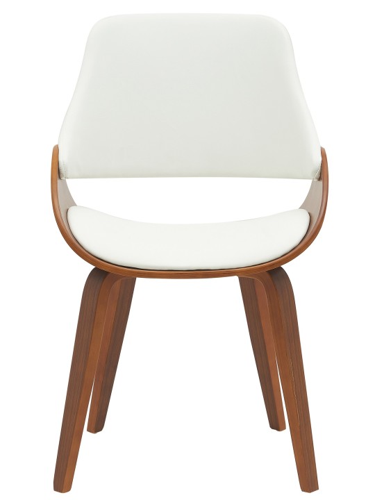 2 db Vangale étkezőszék készlet, dió/fehér 2 db Vangale étkezőszék készlet, dió/fehér