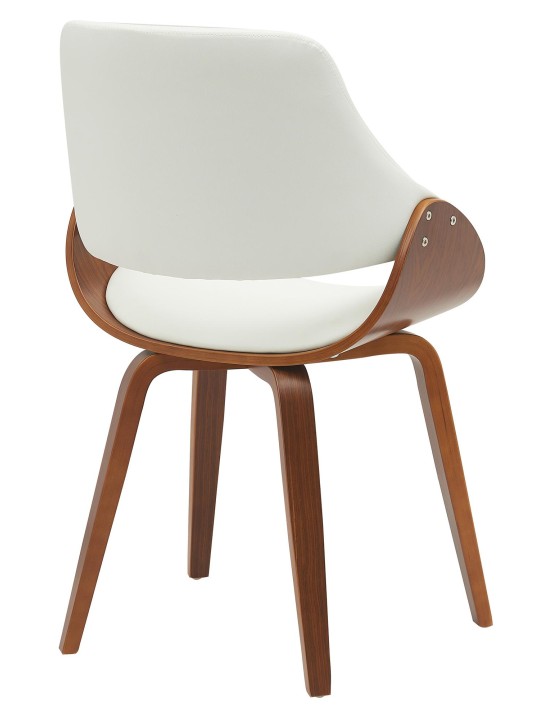 2 db Vangale étkezőszék készlet, dió/fehér 2 db Vangale étkezőszék készlet, dió/fehér