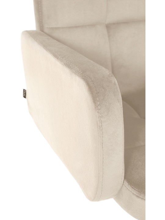 2 db bárszék Los Angeles bársony szett, krém 2 db bárszék Los Angeles bársony szett, krém