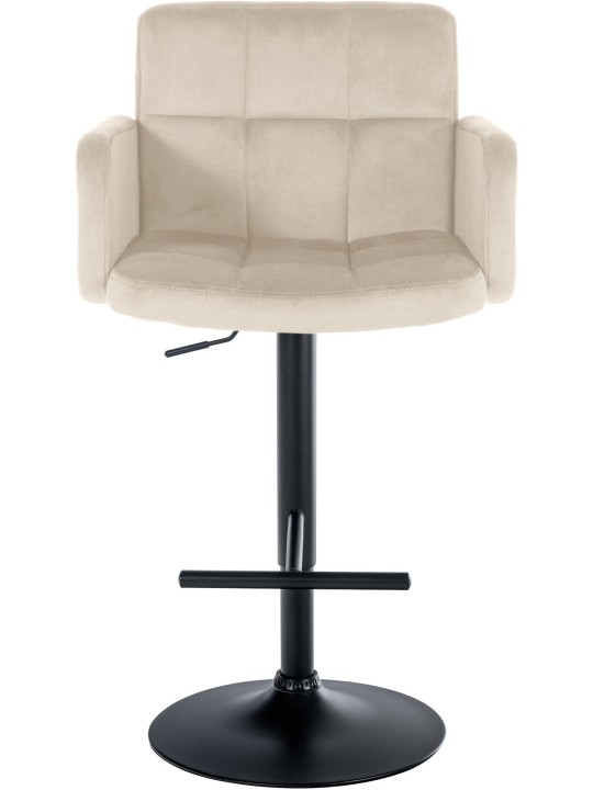 2 db bárszék Los Angeles bársony szett, krém 2 db bárszék Los Angeles bársony szett, krém