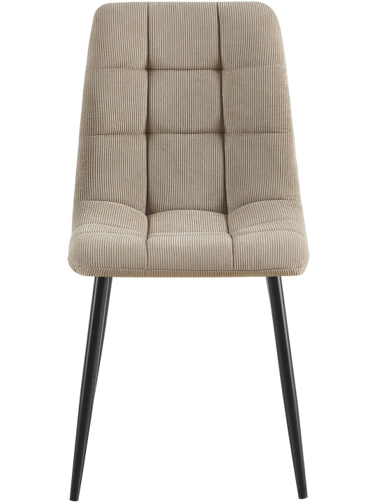2 db étkezőszék szett Antibes Cord, taupe