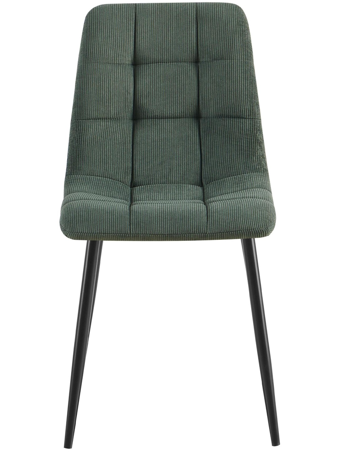 2 db étkezőszék szett Antibes Cord, zöld