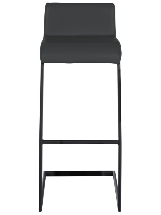 2 darab bárszék szett Newport B műbőr, sötétszürke