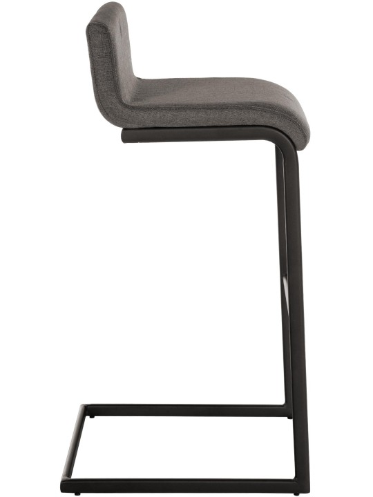 2 darab bárszék szett Newport B szövet, sötétszürke