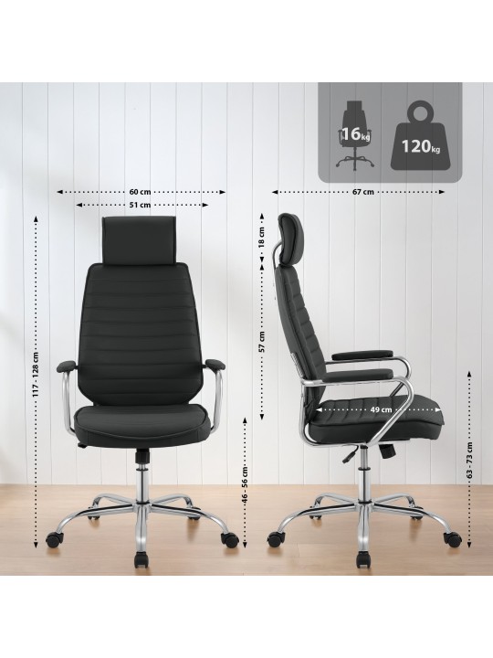 Rako irodai szék, fekete