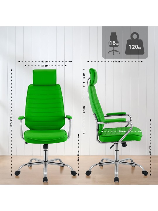 Rako irodai szék, zöld