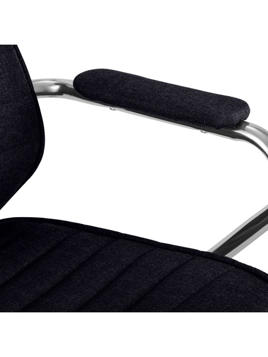 Irodai szék Rako szövet, fekete