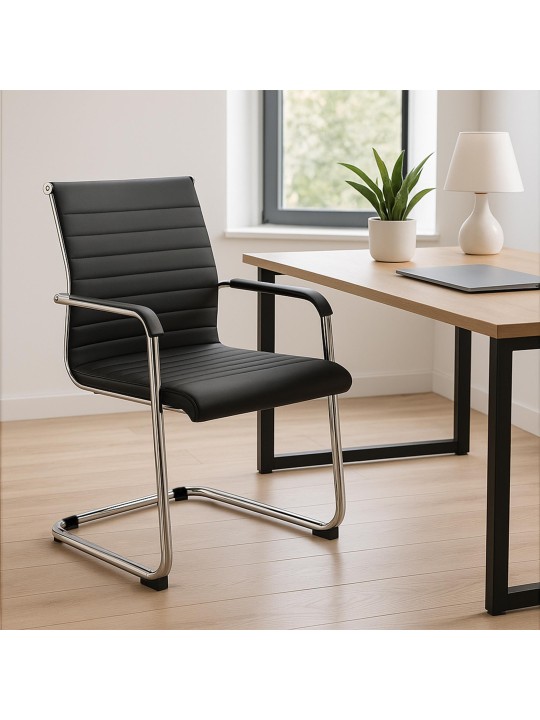 Hakon látogatói szék, fekete