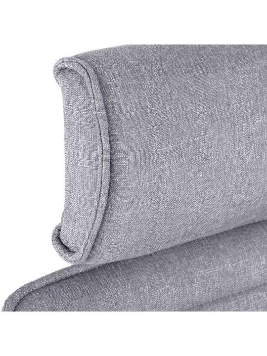 Irodai szék Rako szövet, világosszürke