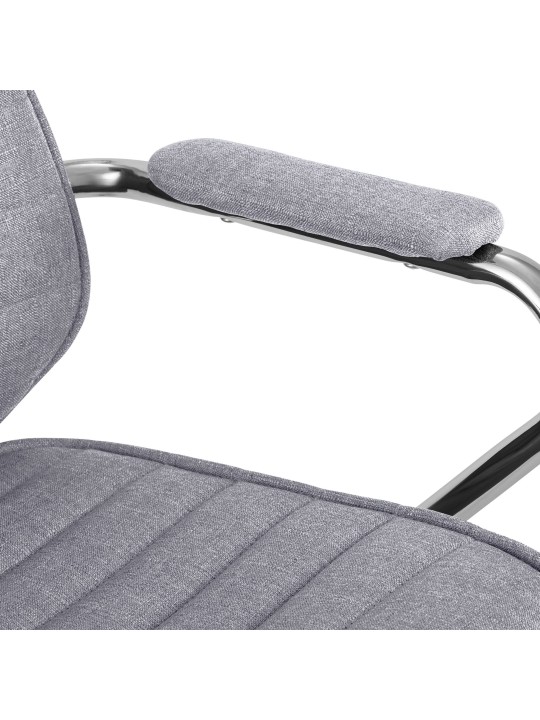 Irodai szék Rako szövet, világosszürke