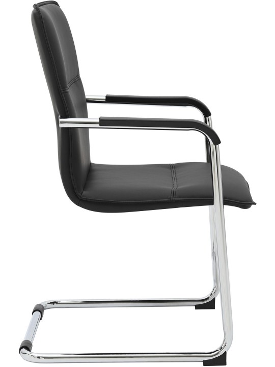 Seattle látogatói szék, fekete