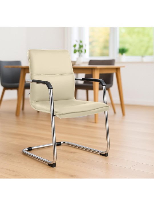 Seattle látogatói szék, krém