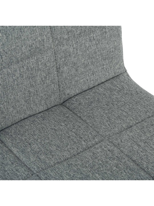 Szék Ricky szövet, szürke