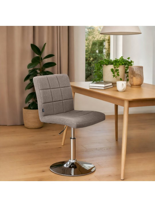 Szék Ricky szövet, taupe