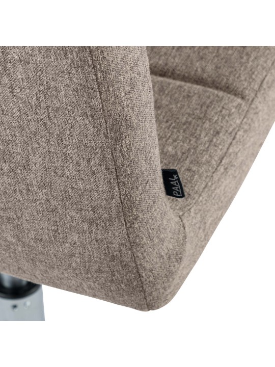 Szék Ricky szövet, taupe