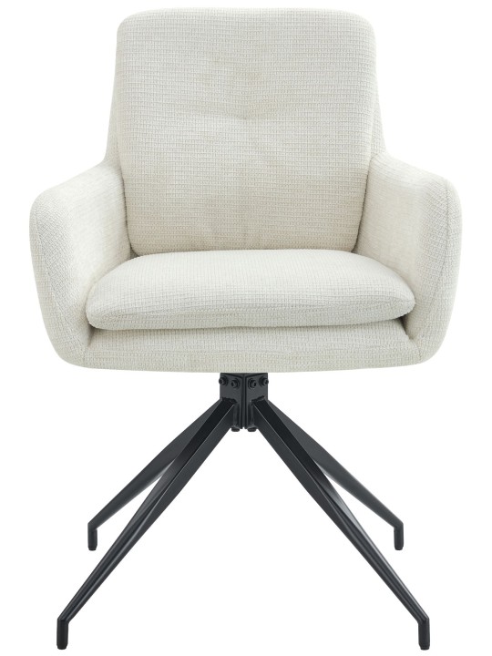 Pickett szövet étkezőszék, krém Pickett szövet étkezőszék, krém