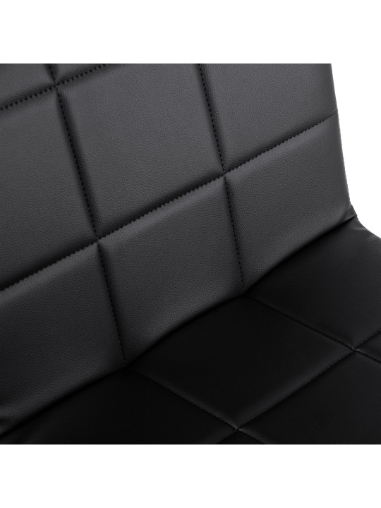 Ricky szék műbőr, fekete