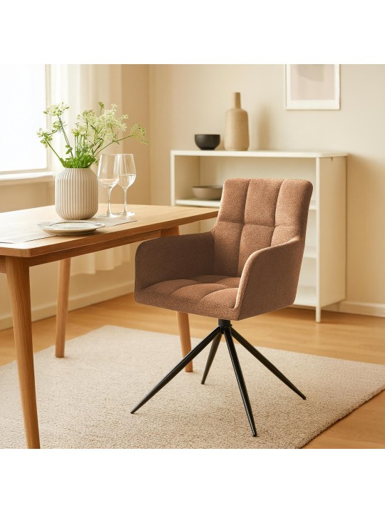 Étkezőszék Jonah szövet, narancs