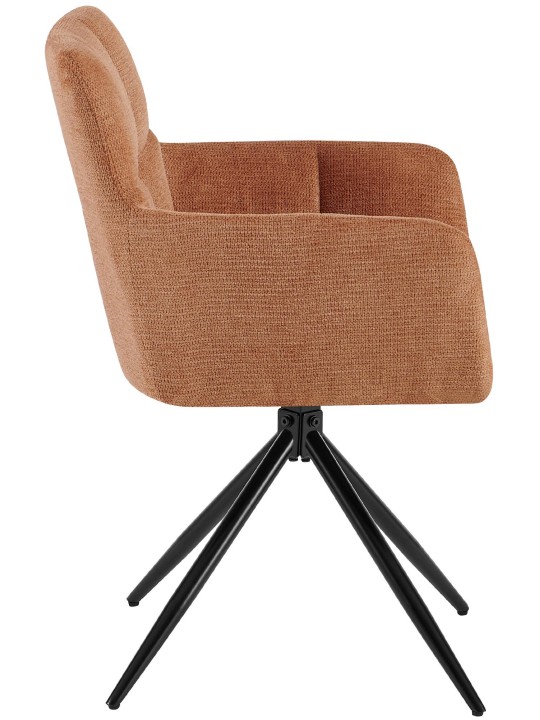 Étkezőszék Jonah szövet, narancs