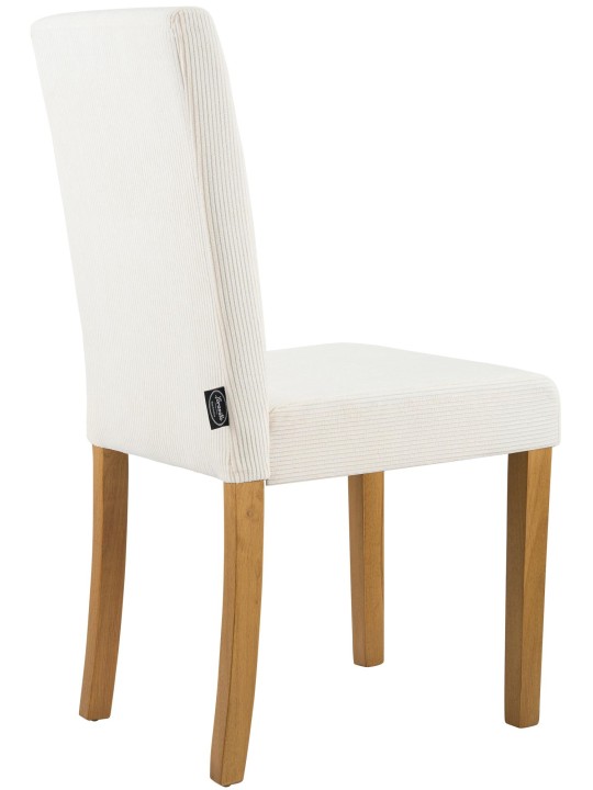 2 db étkezőszékből álló Ina Cord antik lámpakészlet, krém