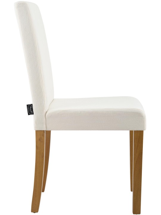 2 db étkezőszékből álló Ina Cord antik lámpakészlet, krém